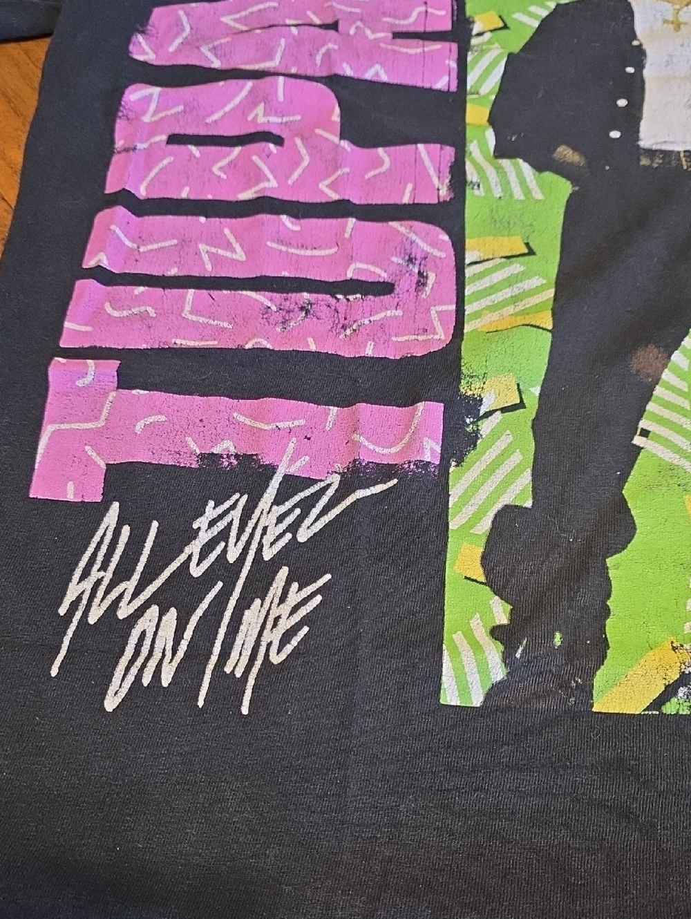 Tupac Shakur "All Eyez On Me" graphic T-shirt - Picture 6 of 8